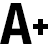 Schrift groß